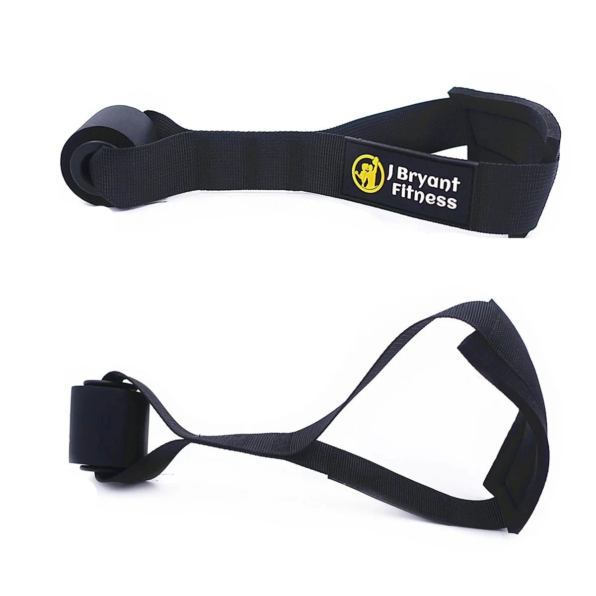Ancrage de porte en tissu renforcé avec mousse de protection, conçu pour sécuriser les élastiques de musculation et garantir une durabilité optimale. Accessoire idéal pour l’entraînement à domicile.