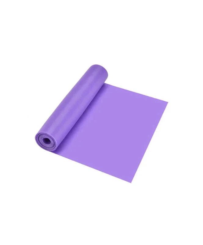 Élastique de résistance en latex violet - Idéal pour le fitness, la musculation, le stretching et la rééducation.